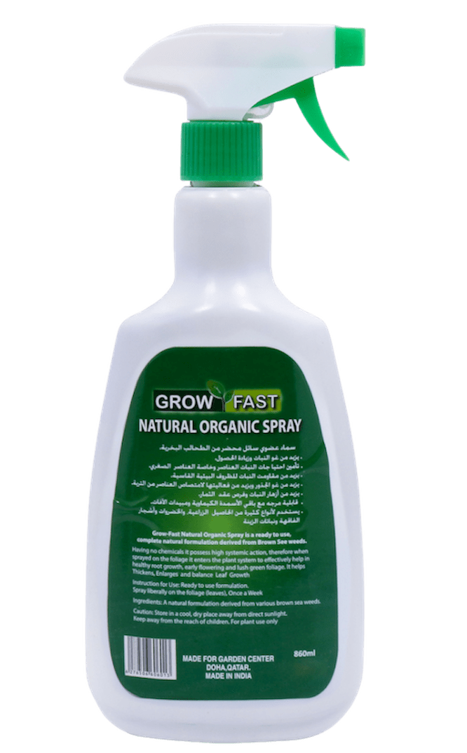 Grow Fast Natural Organic Spray Greenit Qatar